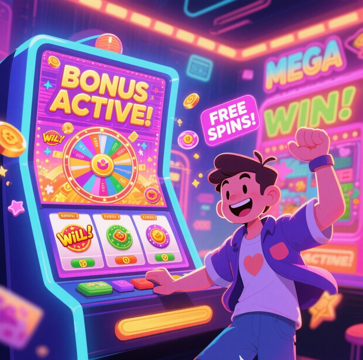 Free Spins, Wild, dan Bonus Game: Cara Mendapatkan Fitur Slot Online